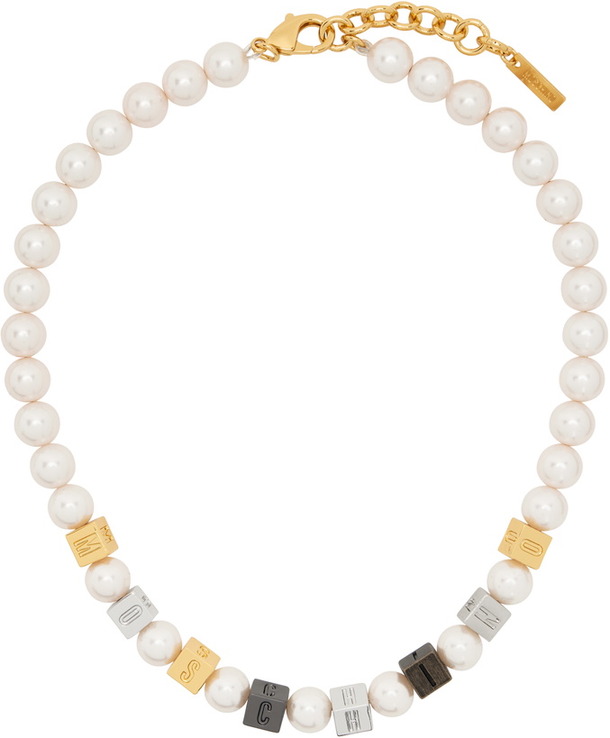 Photo: Moschino Logo Charm Necklace