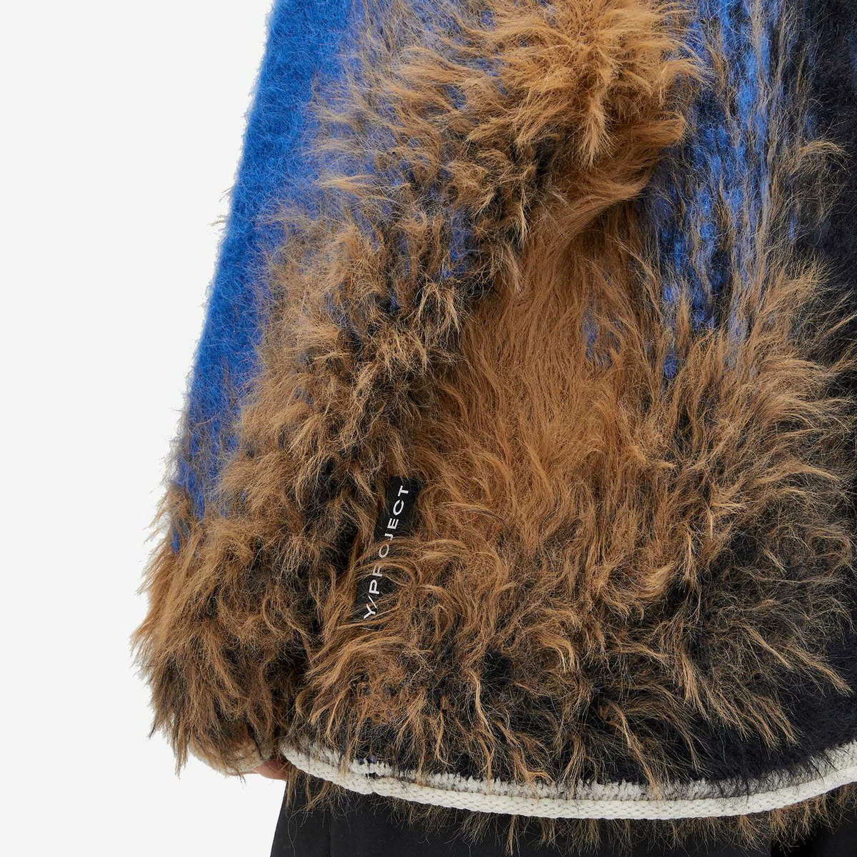 Y/Project Women's Hairy Gradient Sweater in Multi