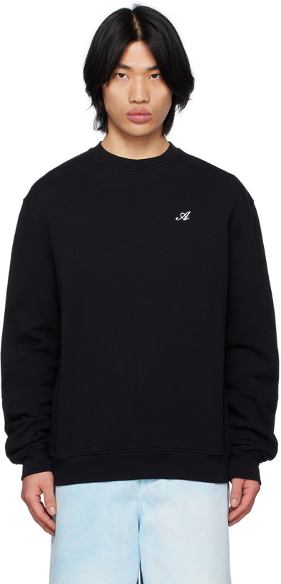 Photo: Axel Arigato Black Signature Sweatshirt