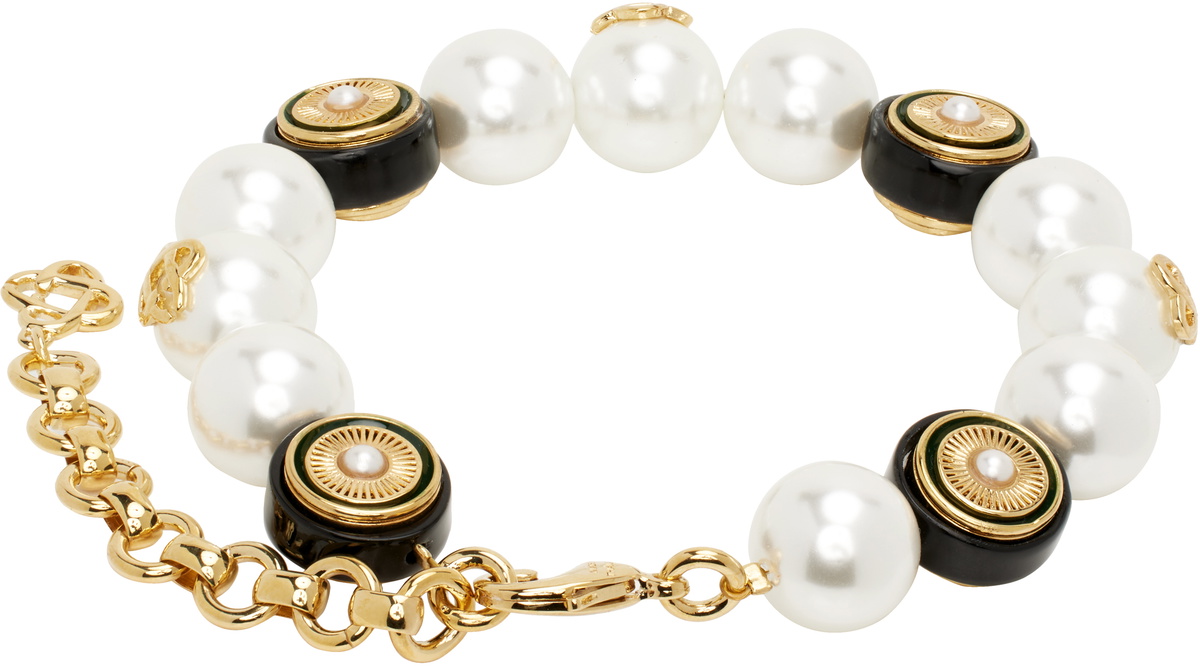 Casablanca White Spoke Wheel Bracelet