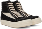 Rick Owens DRKSHDW Black Vintage High Sneaks Sneakers