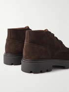 Tod's - Suede Boots - Brown