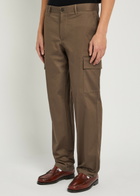 NN07 Mylo Stretch-cotton Cargo Trousers Bronze