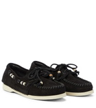 Alanui - x Sebago® Docksides suede moccasins