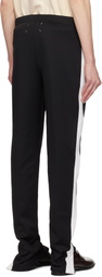 Maison Margiela Black Striped Sweatpants