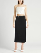 Peserico Womens Midi skirt in Black