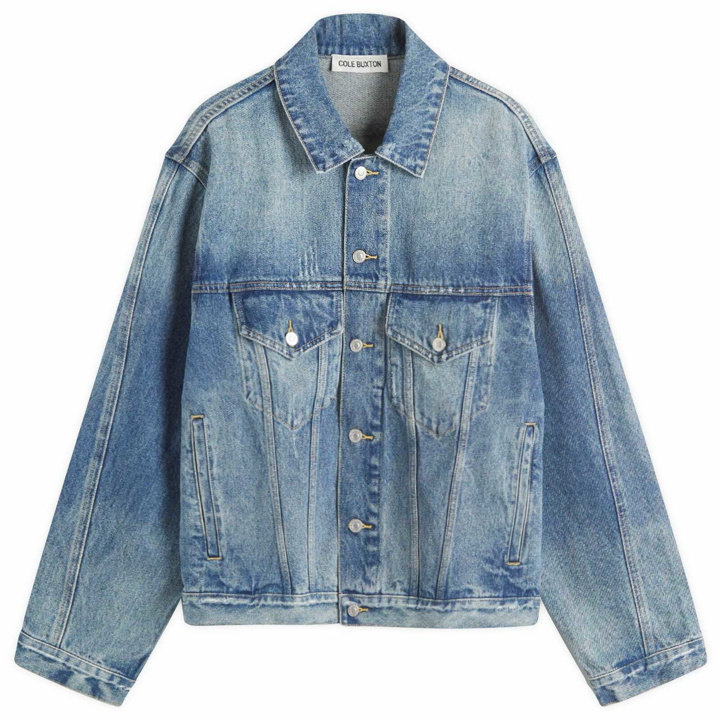 Photo: Cole Buxton Men's Denim Jacket in Blue