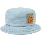 Cav Empt - Logo-Appliquéd Denim Bucket Hat - Blue