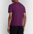 Lardini - Cotton-Jersey T-Shirt - Burgundy