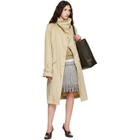 TOTEME Beige Oversized Cotton Trench Coat
