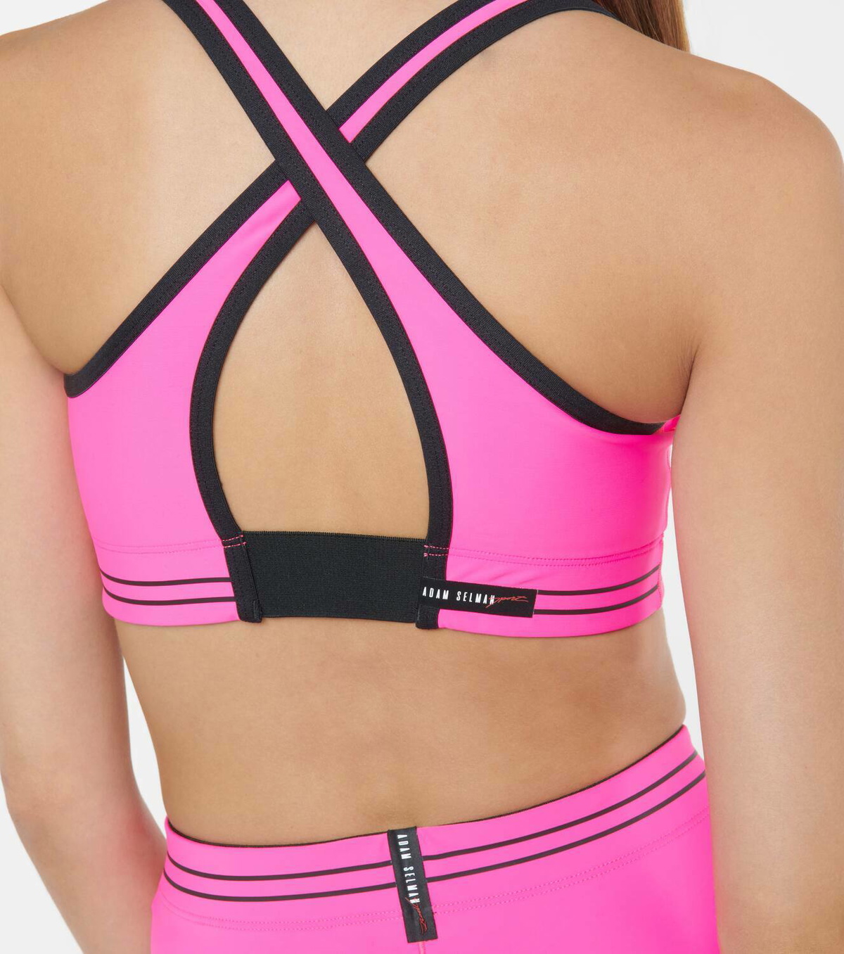 Adam Selman Sport Cross-Back sports bra