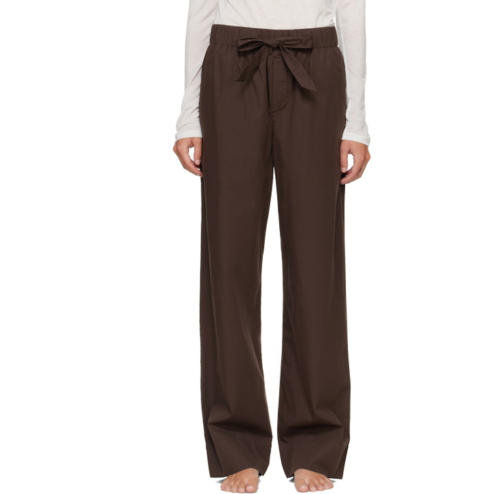 Photo: Tekla Brown Poplin Pyjama Pants
