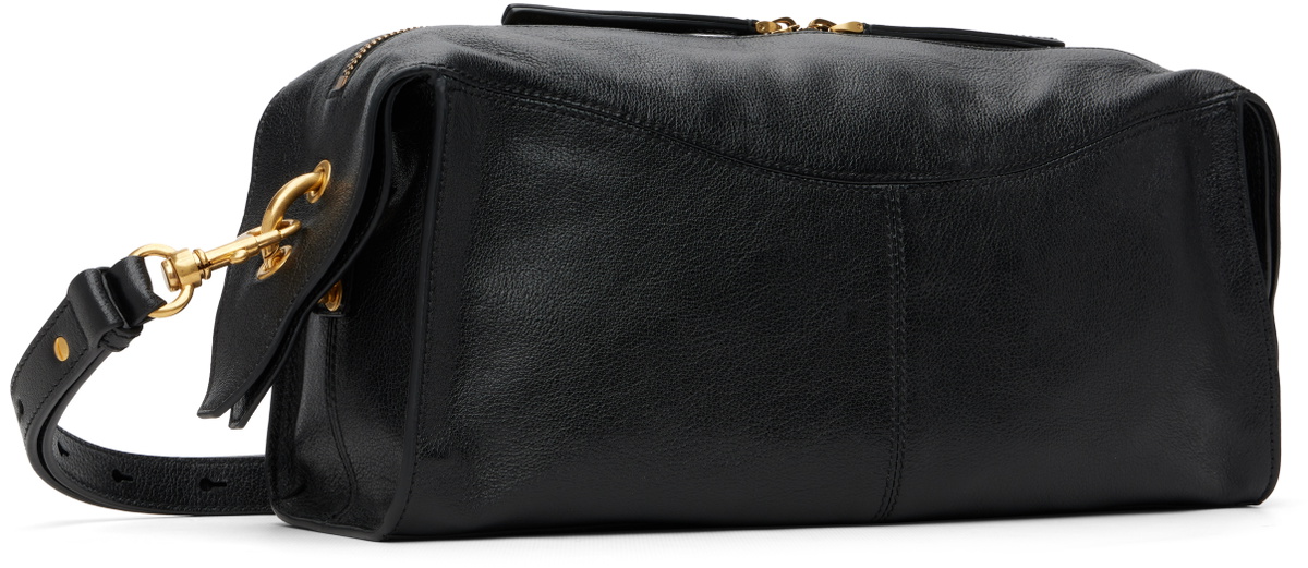 BALMAIN Black Pulse Shoulder Bag