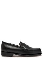 Grenson Epsom Leather Loafers Black