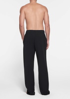 Skims Straight-leg Jersey Trousers Black