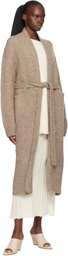 Lauren Manoogian Off-White Plisse Maxi Skirt