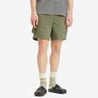 Folk Men's Utility Shorts in Dark Sage