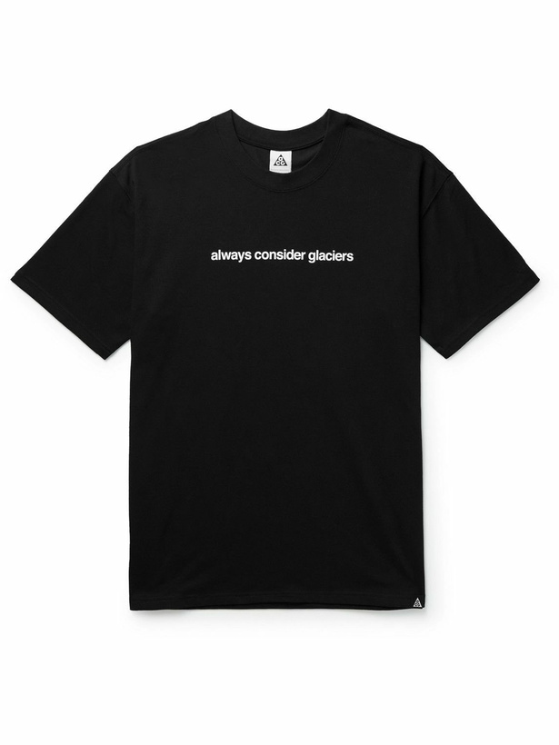 Photo: Nike - NRG ACG Printed Jersey T-Shirt - Black