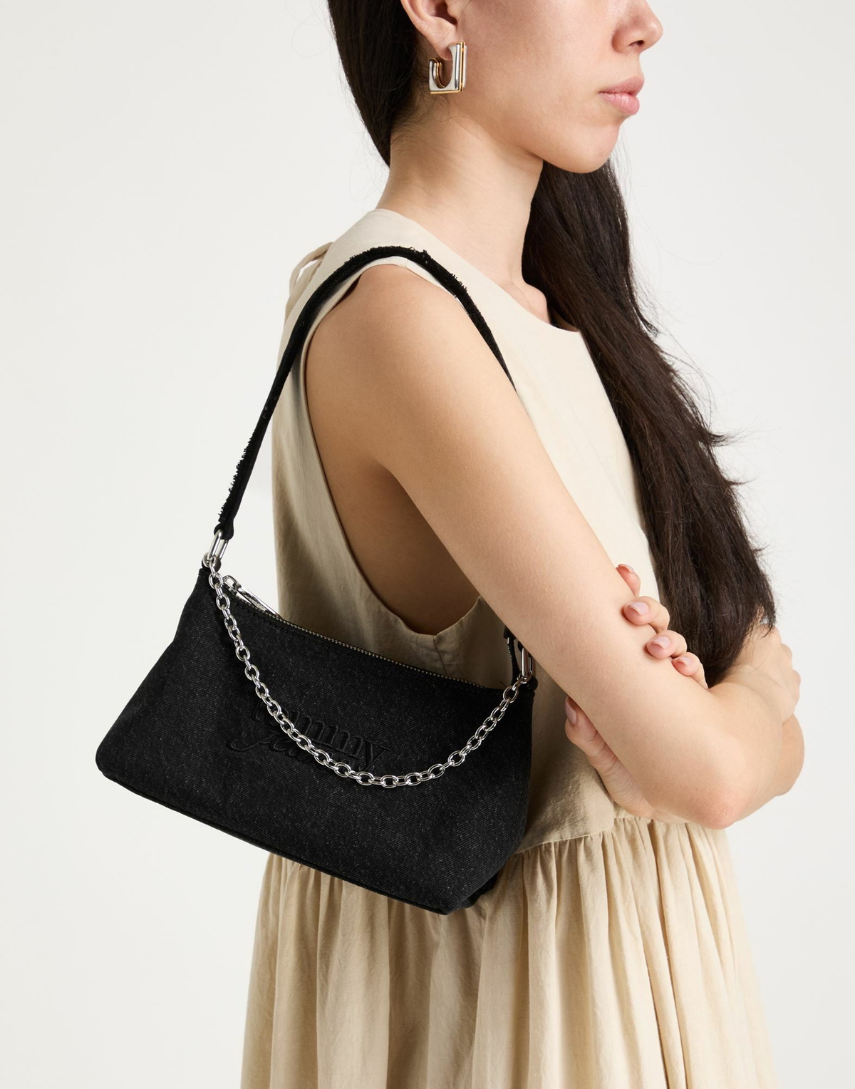 Tommy Jeans Womens Handbag in Black