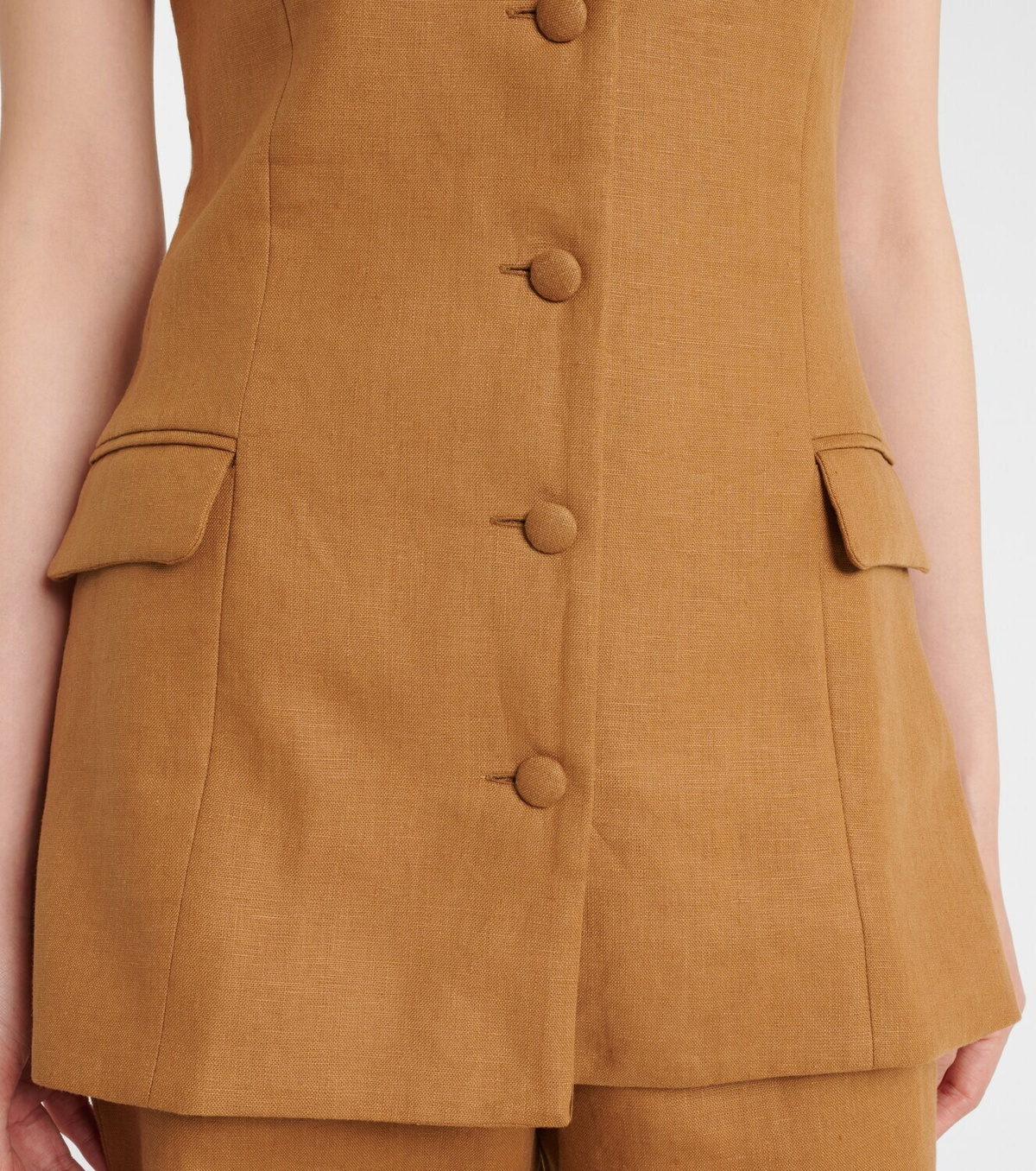 Faithfull Jane linen vest
