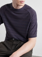 Our Legacy - Arcade Wool-Blend Jersey T-Shirt - Brown