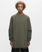 Rick Owens Drkshdw Knit T Shirt   Hustler T Green - Mens - Longsleeves