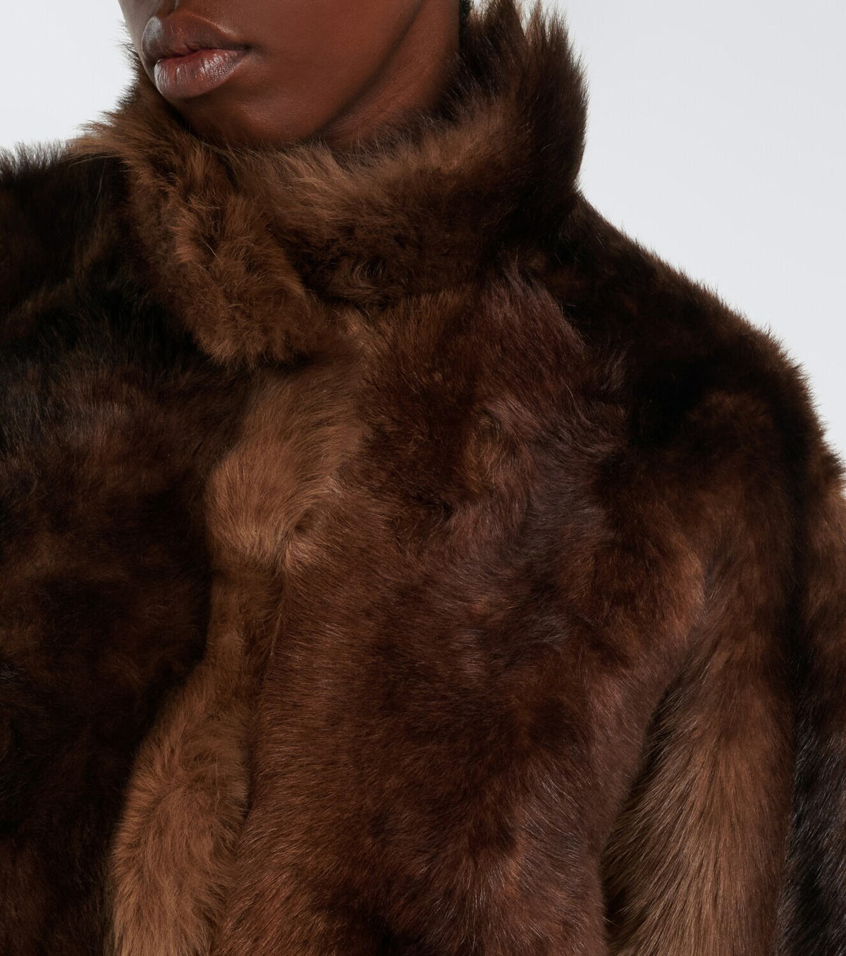 Nour Hammour Cameron shearling jacket