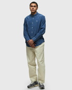 Carhartt Wip L/S Madison Fine Cord Shirt Blue - Mens - Longsleeves