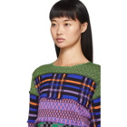 Comme des Garcons Shirt Multicolor Pattern Sweater