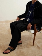 TOM FORD - Brighton Leather Sandals - Black