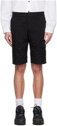 Stone Island Black Patch Shorts
