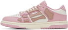 AMIRI Pink Skel Top Low Sneakers