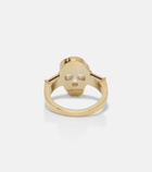 McQueen Crystal-embellished ring