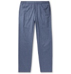 Hamilton and Hare - Brushed Cotton-Flannel Pyjama Trousers - Blue