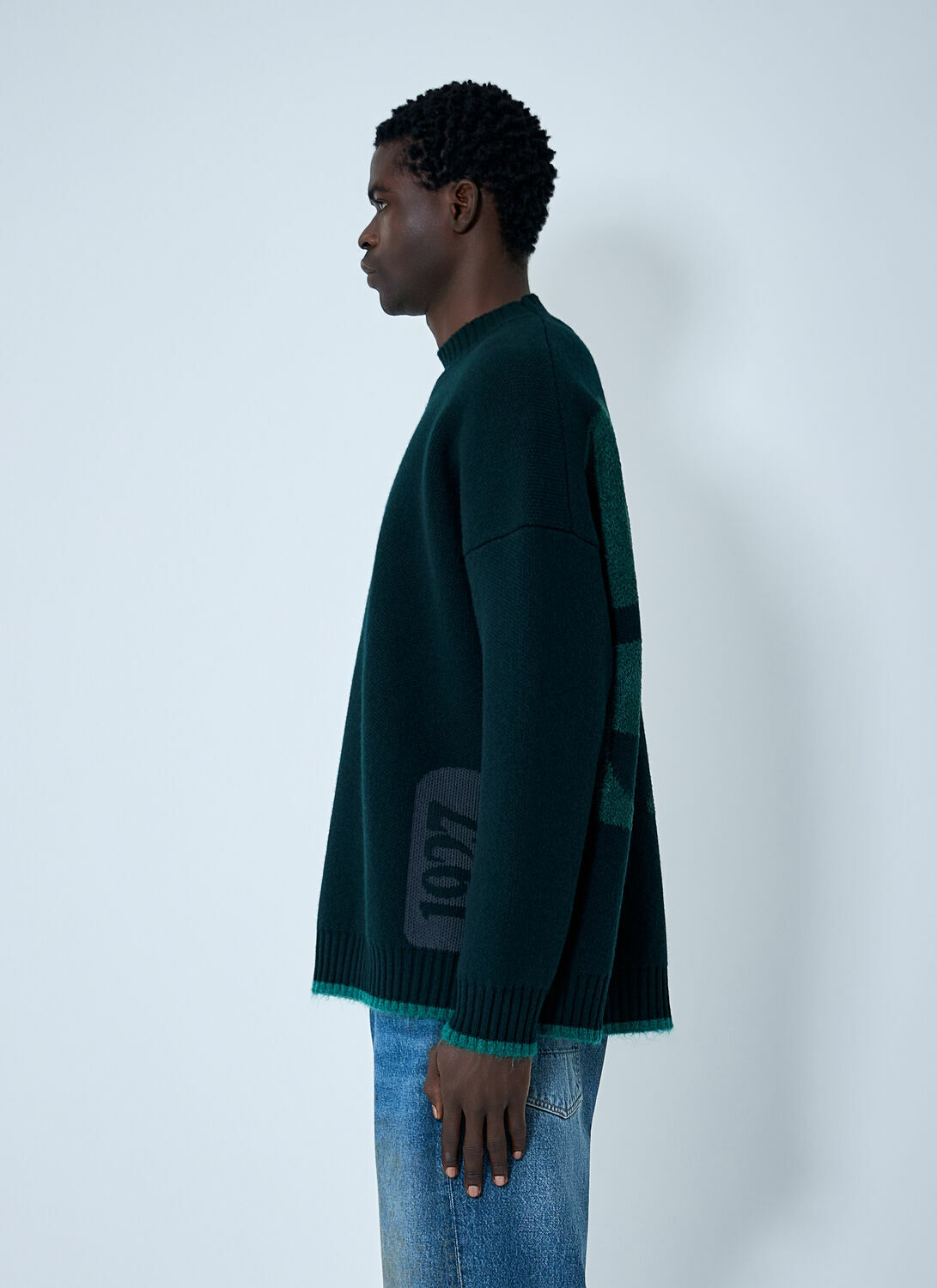 Lacoste Jacquard Knit Sweater