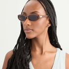 Le Specs Women's Popalicious Sunglasses in Cocoa/Brown Mono 
