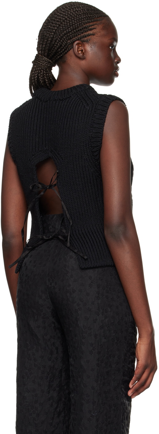 Cecilie Bahnsen Black Jane Vest