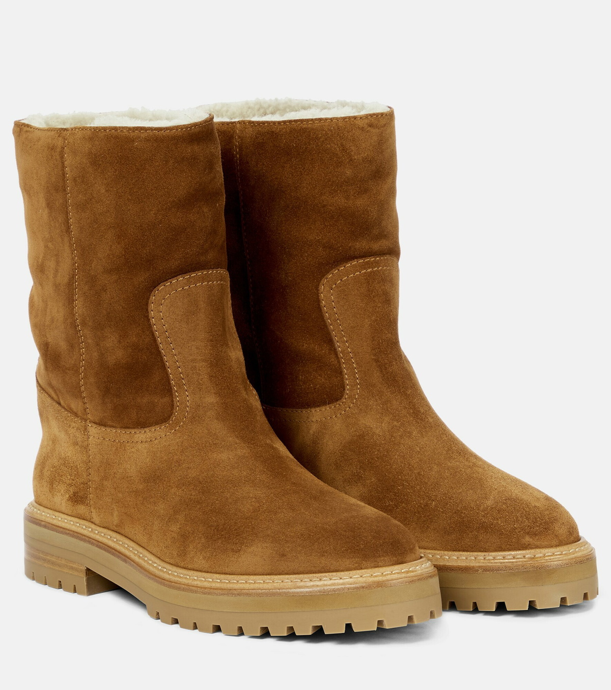 Jimmy choo shearling lined boots best sale