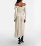 Isabel Marant Giovana jersey midi dress
