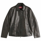 Diesel Men's Leather Jacket in Black