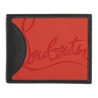 Christian Louboutin Black and Red Coolcard Bifold Wallet