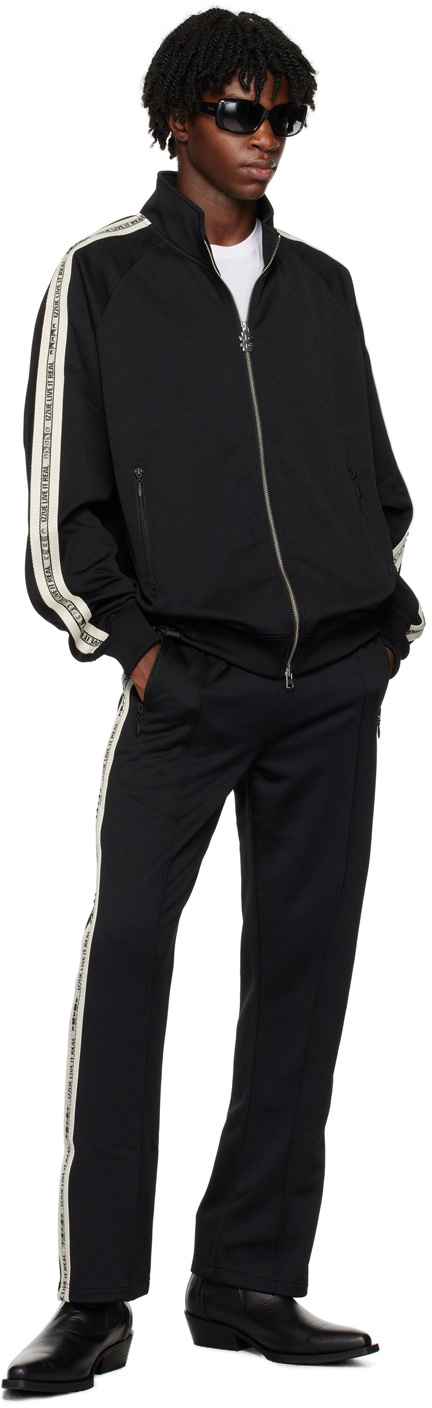 Izzue Black Studs Tape Jacket