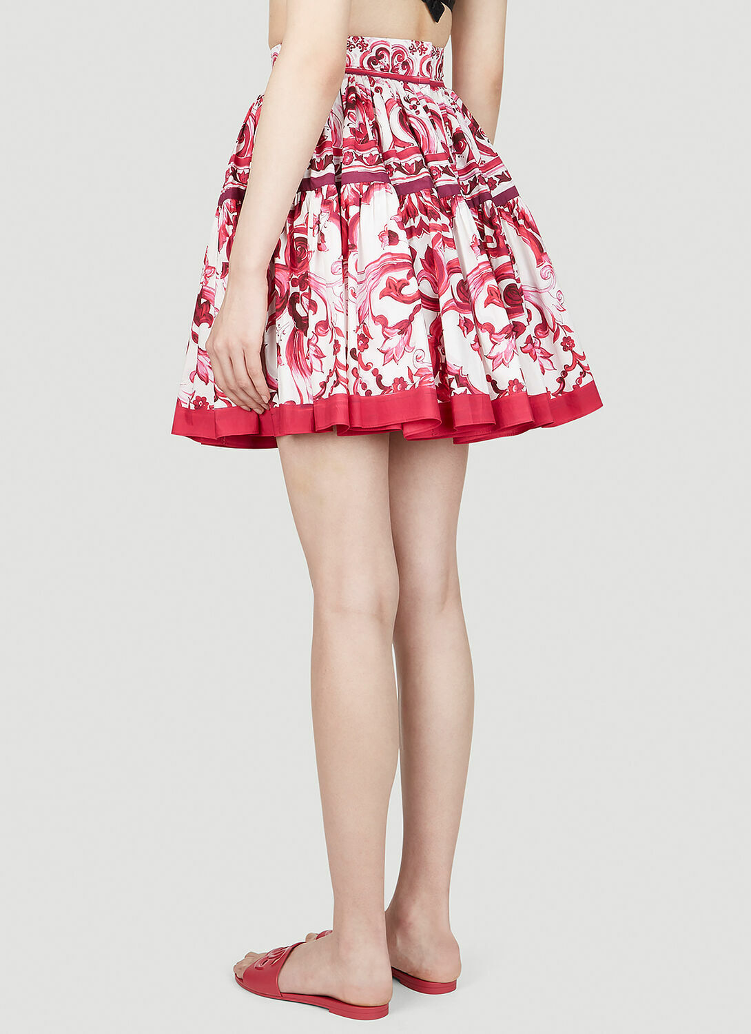 Dolce & Gabbana Majolica Print Skirt