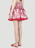 Dolce & Gabbana Majolica Print Skirt