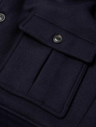 Valstar - Virgin Wool Bomber Jacket - Blue