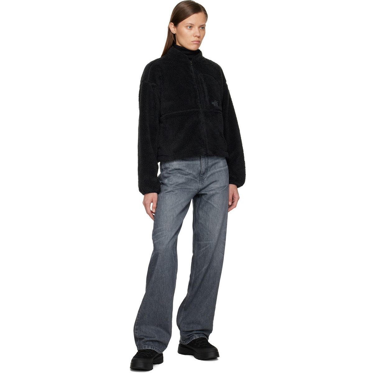 The North Face Black Extreme Pile 2 Full-Zip Jacket