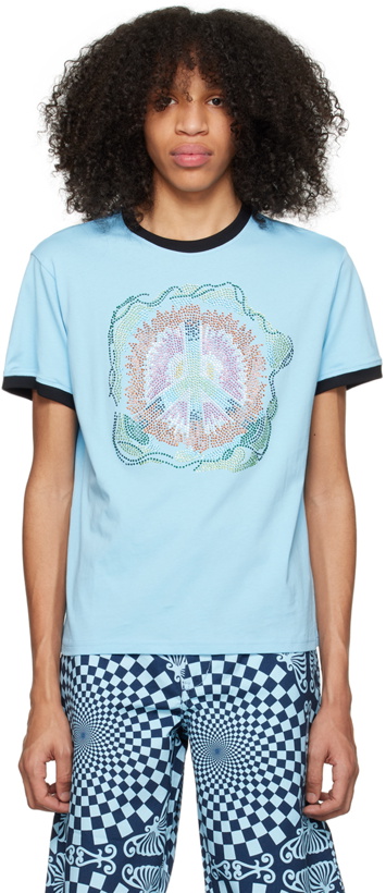 Photo: BLUEMARBLE Blue Rhinestones T-Shirt