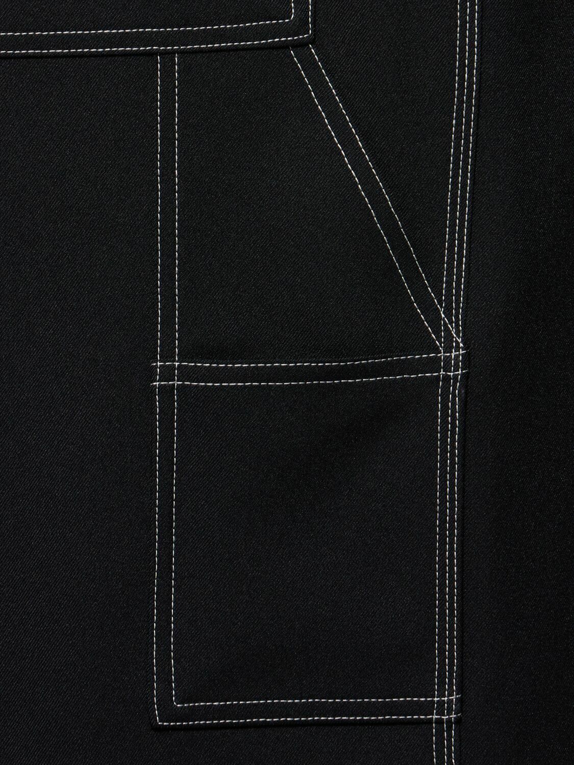 JIL SANDER Belted Workwear Pants Jil Sander