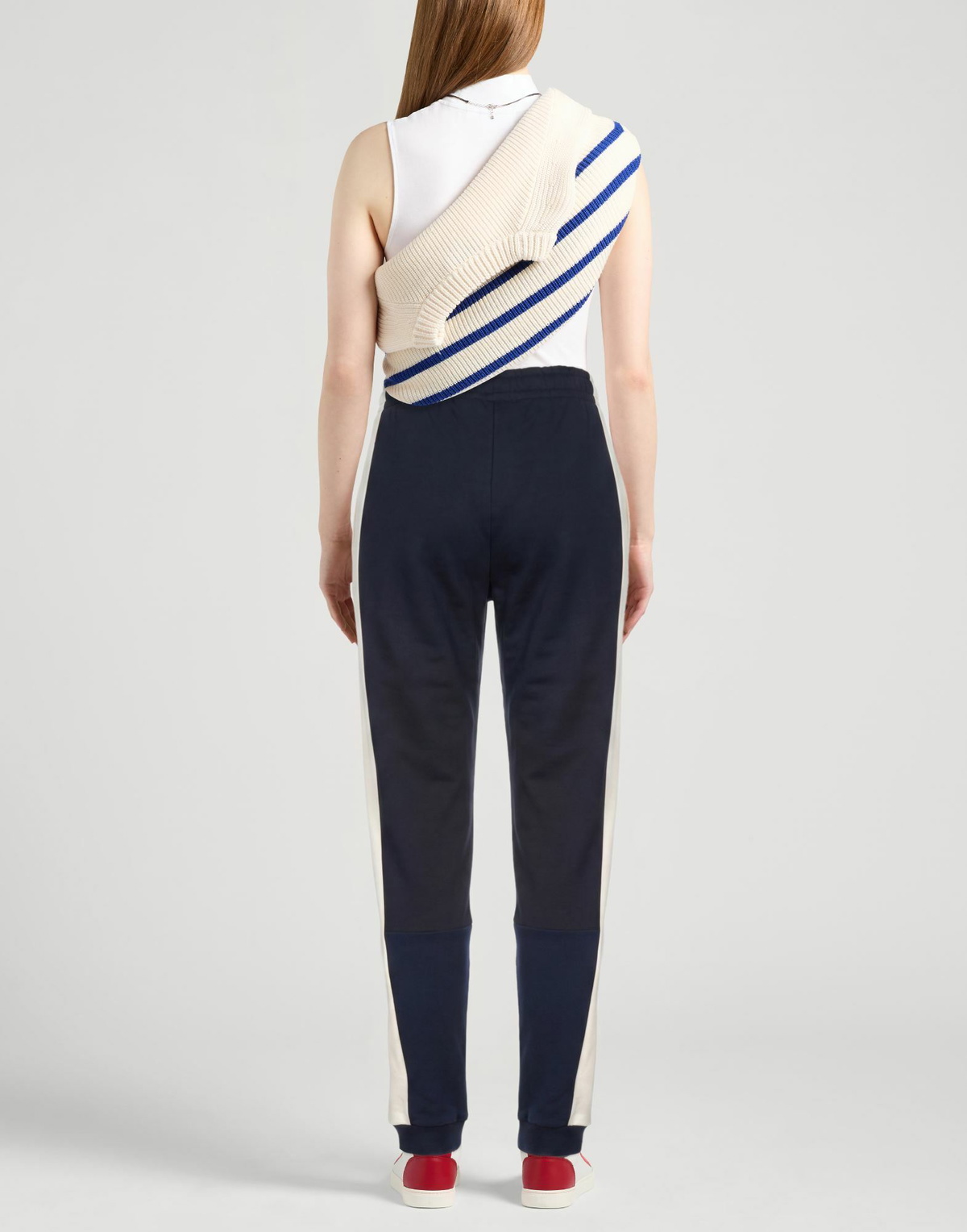 Lacoste Womens Pants in Navy