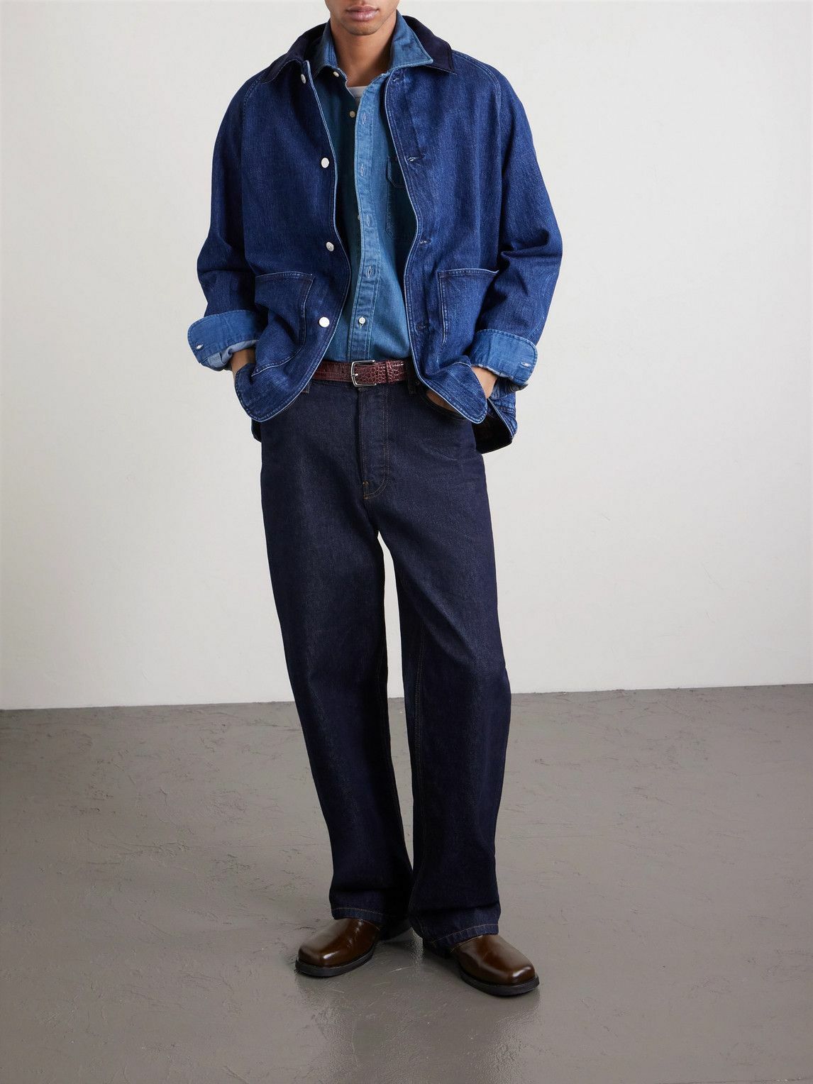 Sid Mashburn - Denim Shirt - Blue